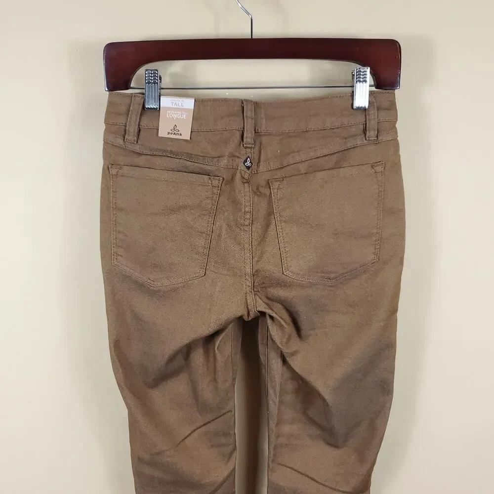 Prana Kayla Jean in Brown Women's Size 0 Tall